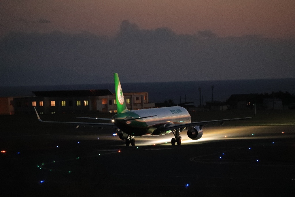 夕闇迫る