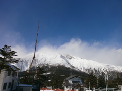 山の天気は気まぐれ