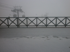 5月の降雪