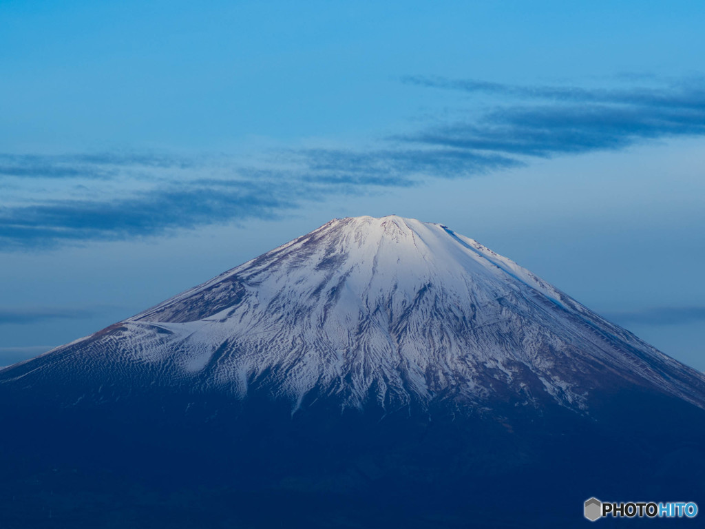 今朝の富士山