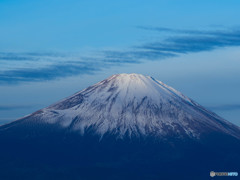 今朝の富士山