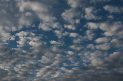 空に雲