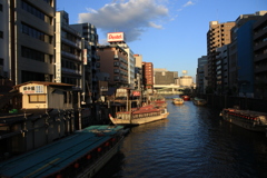 神田川の船溜まり