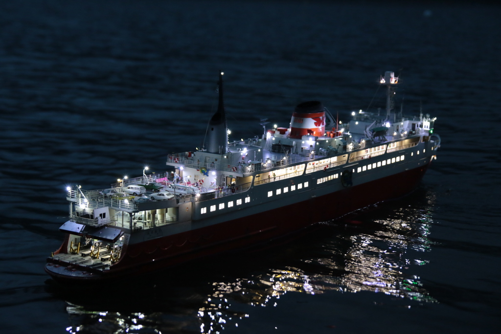 ラジコン　青函連絡船