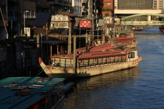 神田川の船溜まり