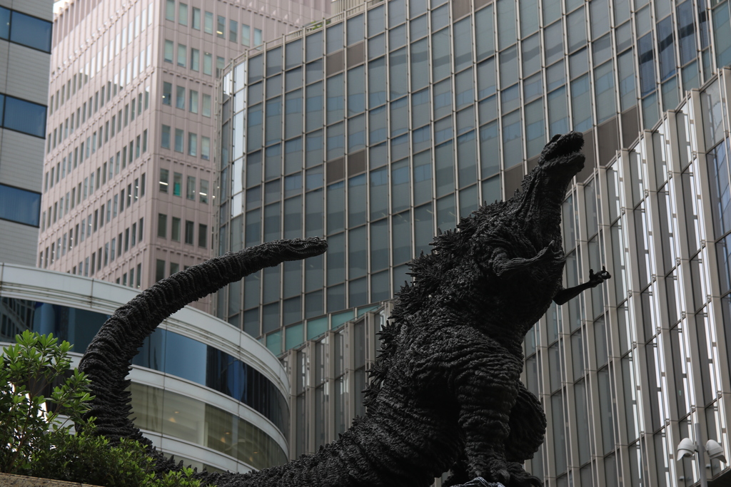 日比谷のゴジラもリニューアル