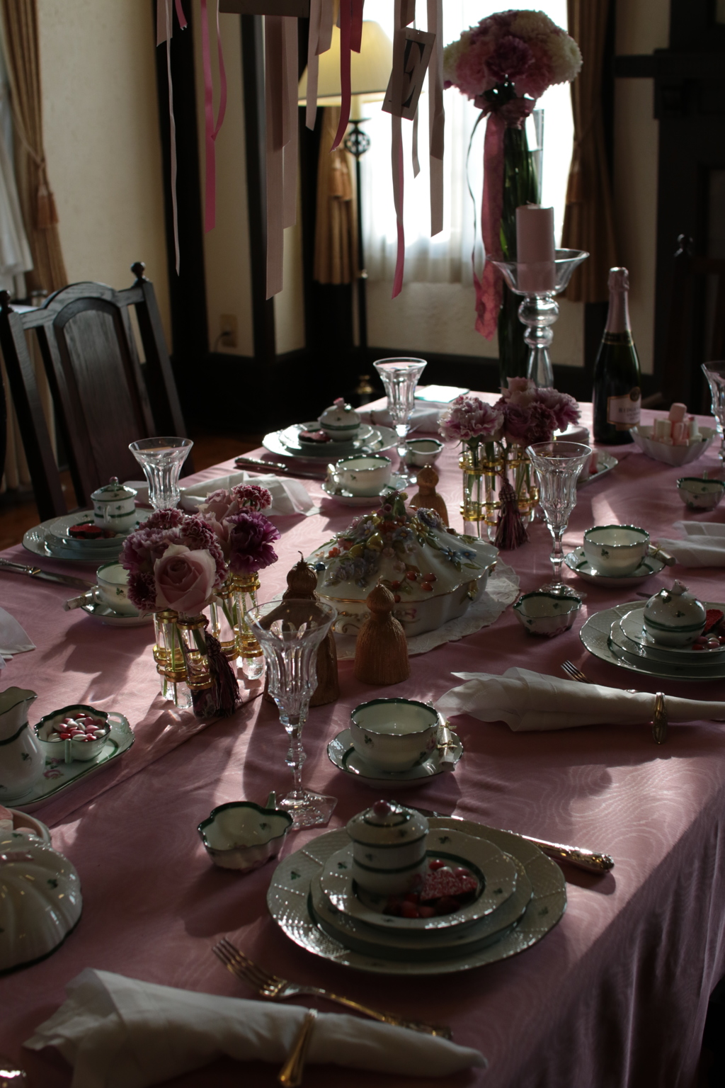 横浜山手西洋館・ヴァレンタインデコレーション