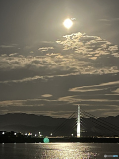 iPhone12から撮った満月