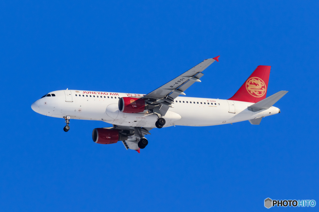 吉祥航空 着陸態勢