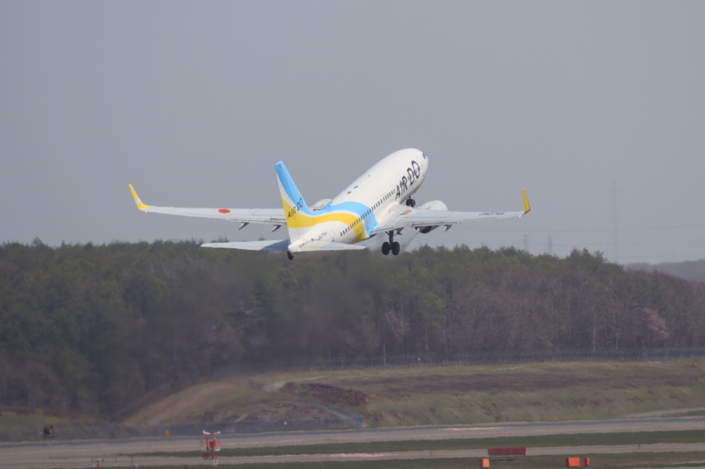 AIR DOの離陸