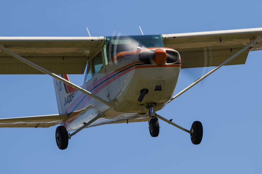 Cessna 172 着陸