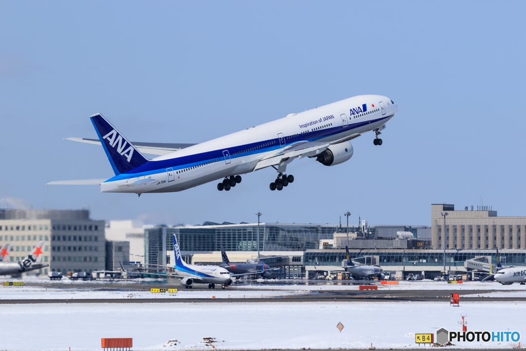 B777 TakeOff