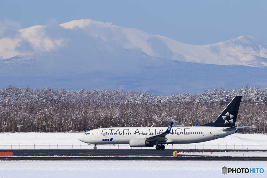 樽前山とスタアラ