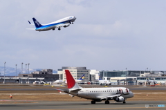 ANA737　Takeoff