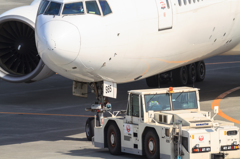 JAL プッシュバック