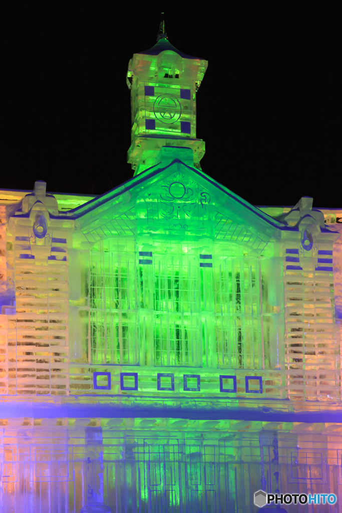 札幌雪祭り前夜