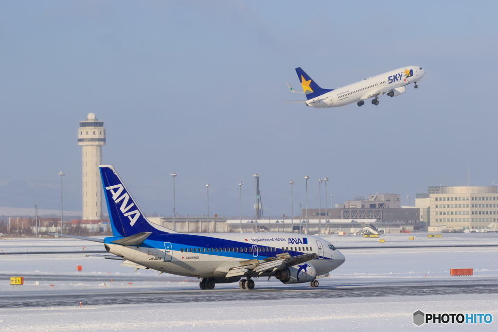 ANAとSKYMARK