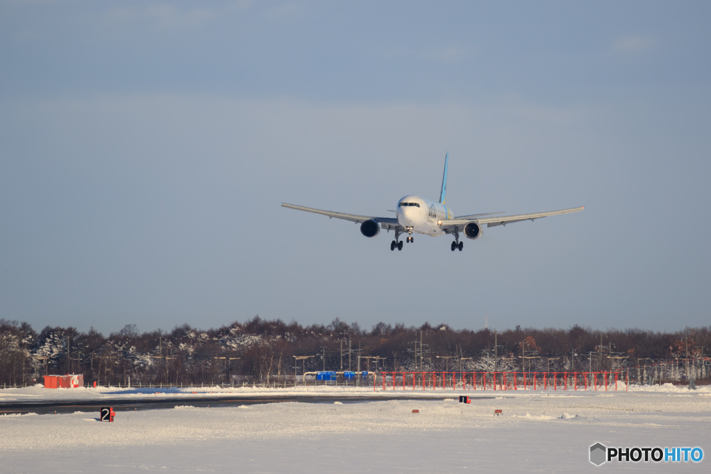 AIR DO到着