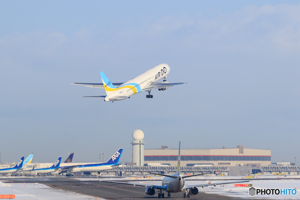 AIR DO離陸