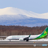 樽前山と春秋航空