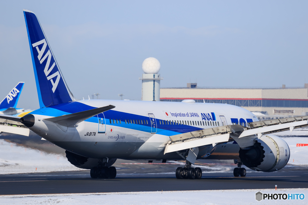 ANA787 到着