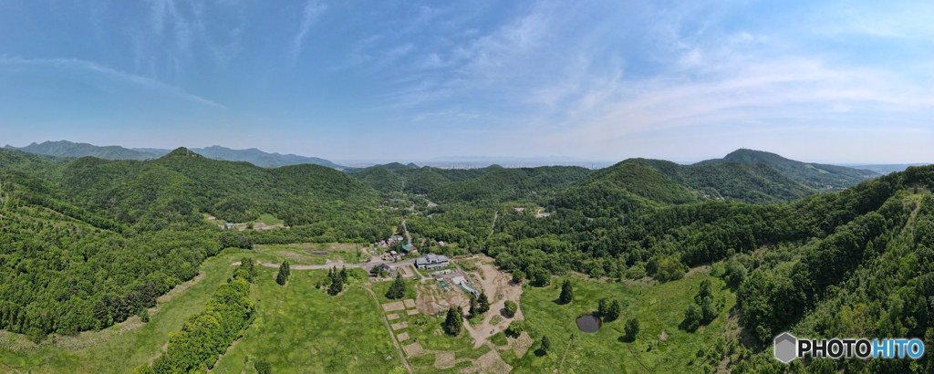 パノラマ空撮