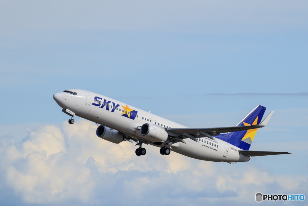 SKYMARK出発