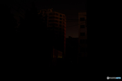 電気の無い街