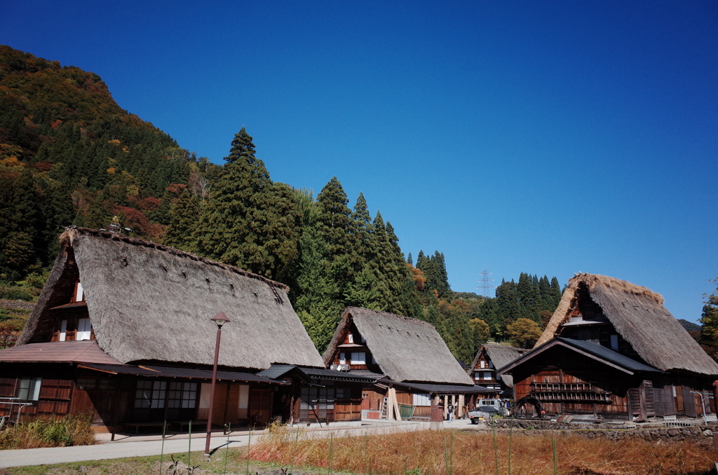 茅葺屋根