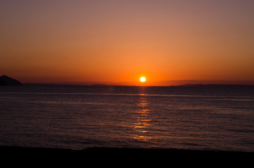 夕日＠糸島