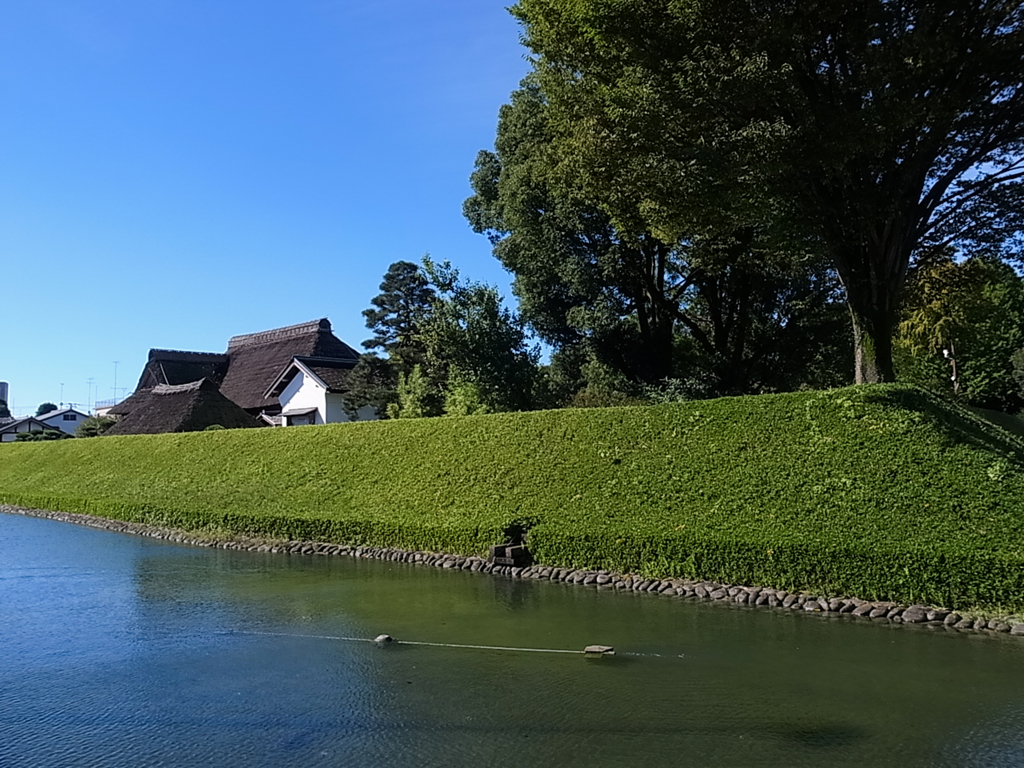 好天に恵まれて