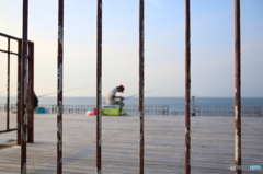 海釣り。