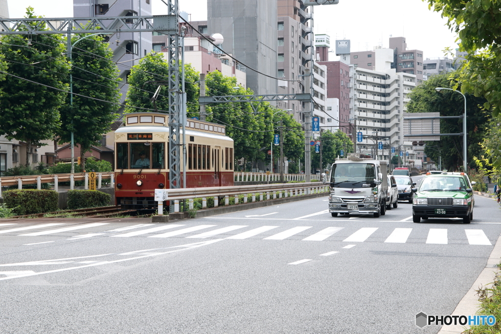 自動車と