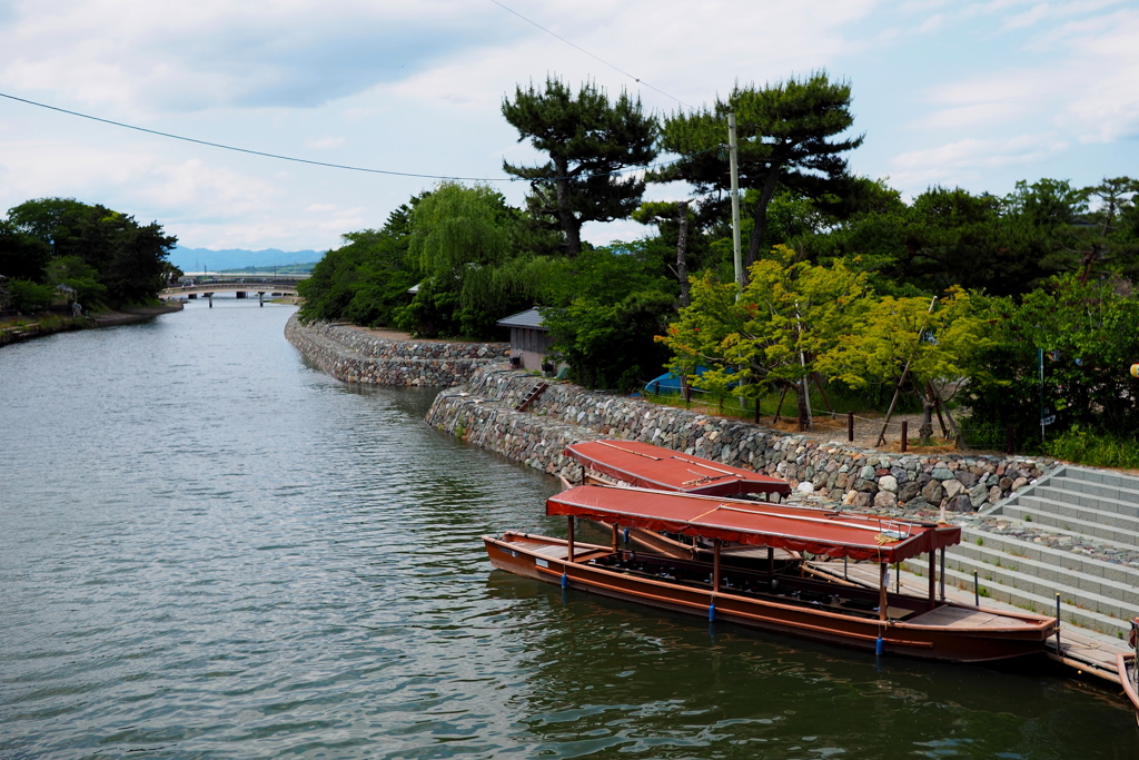 屋形舟・・・宇治川～