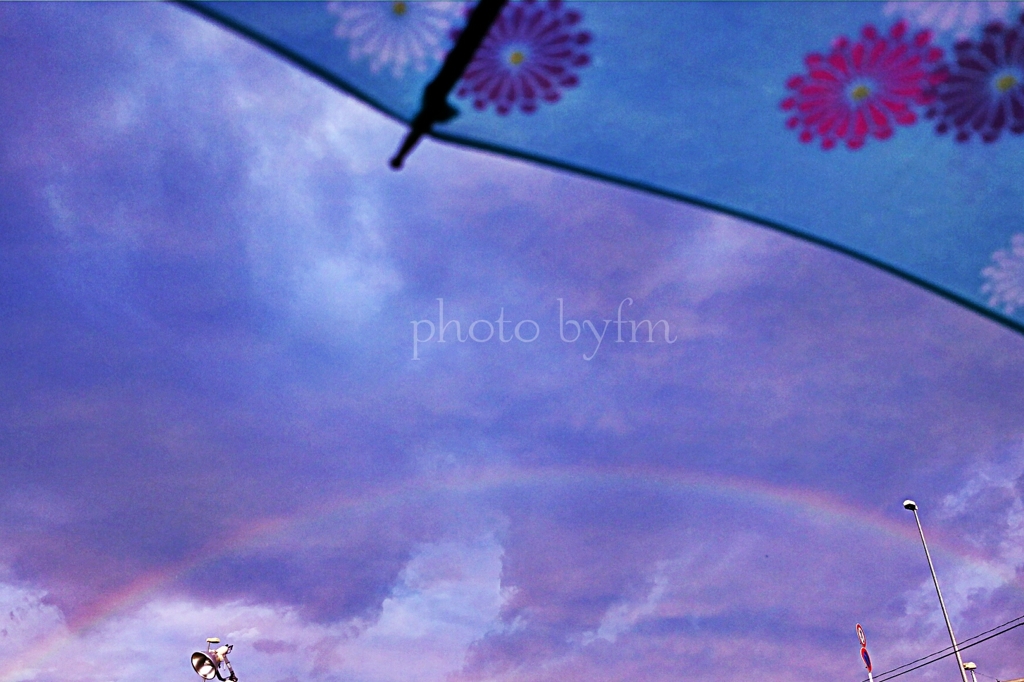 rainbow＆umbrella