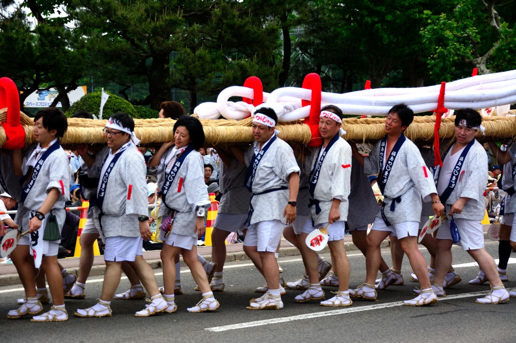 六魂祭2015　福島わらじまつり