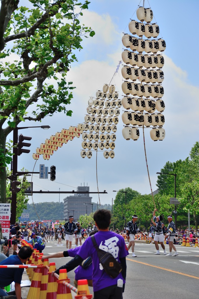 六魂祭2015　秋田竿燈