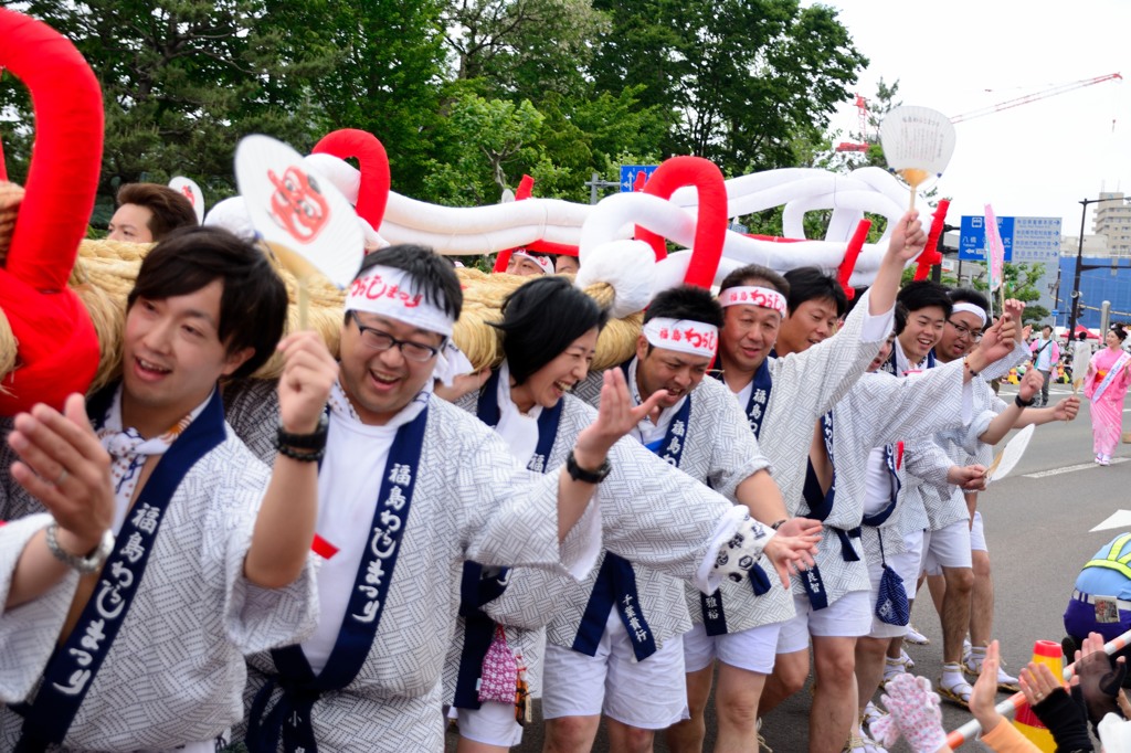 六魂祭2015　福島わらじまつり