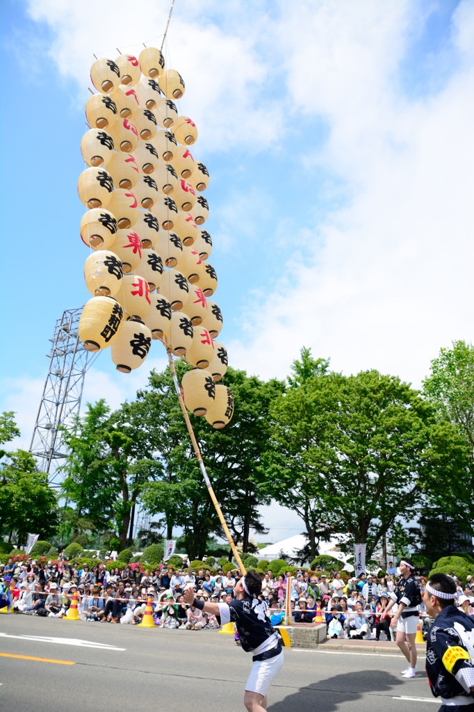 六魂祭2015　秋田竿燈