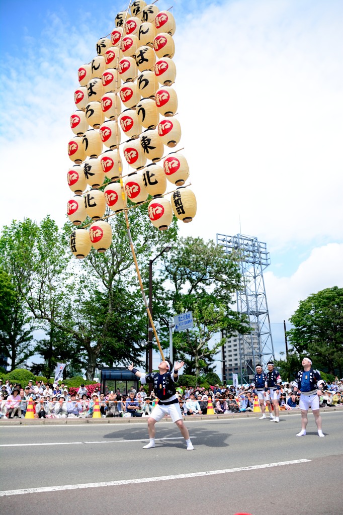 六魂祭2015　秋田竿燈