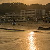 海辺の夕景