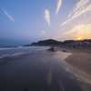 湘南の夕景