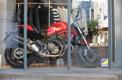 バイクのある風景