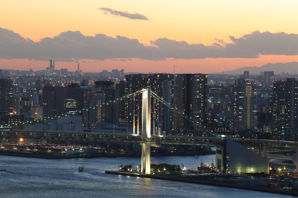 東京と横浜