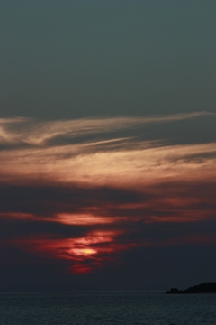 夕焼けマグマ