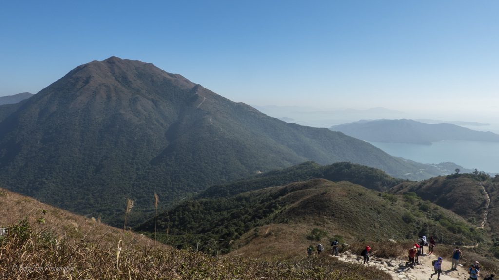 香港で3番目に高い山（大東山）