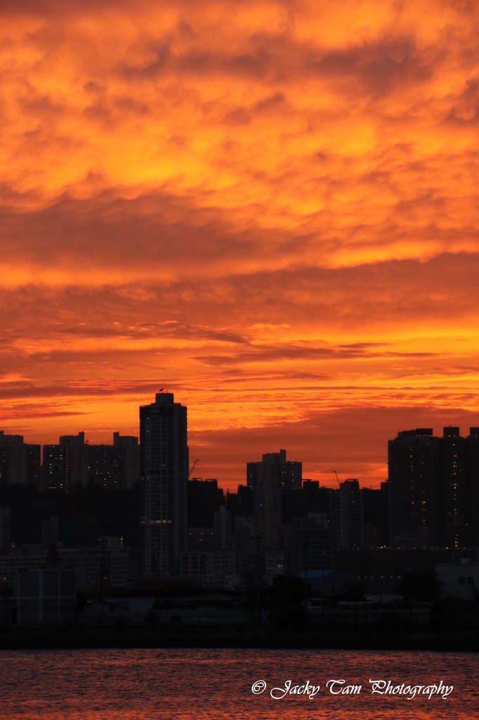 夕暮れ
