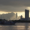 香港の夕焼け 20151107-1