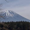 朝霧高原から見る富士山