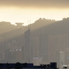 香港の夕焼け 20151107-2